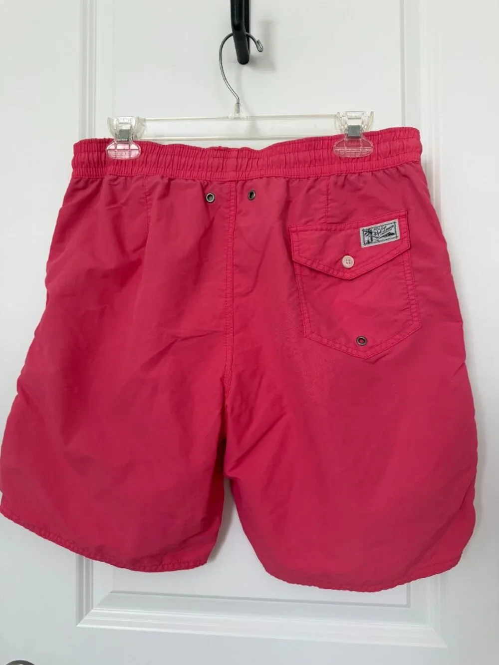 Men's Polo Ralph Lauren Pink Swim Trunks